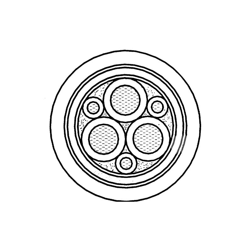 Virtalähdekaapeli, jonka nimellisjännite on enintään 6 kV, taajuusmuuntajalle