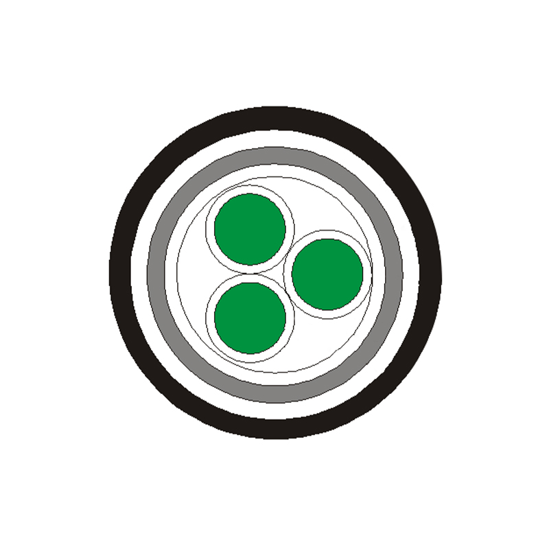 Korkean lämpötilan kestävä lanka ja kaapeli