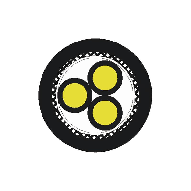 Korkeaa lämpötilaa kestävä ohjauskaapeli Nimellisjännite jopa 0,6/1kV