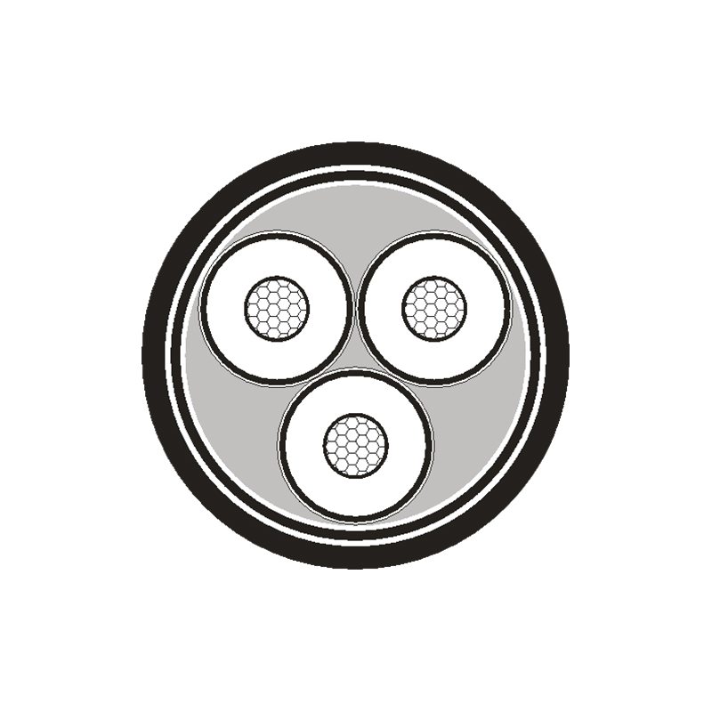 XLPEI-eristetty virtajohto nimellisjännitteelle 3,6/6kV -26/35kV