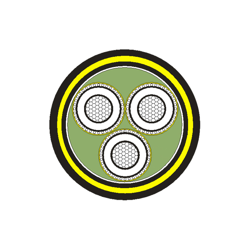 XLPEI-eristetty virtajohto nimellisjännitteelle 3,6/6kV -26/35kV