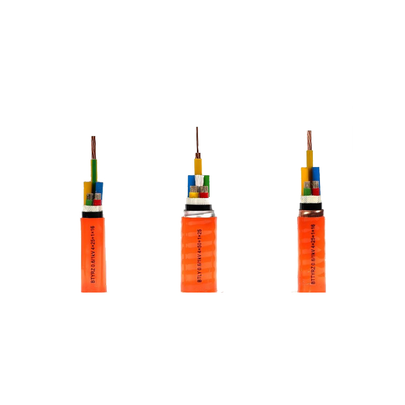 Joustava palonkestävä kaapeli nimellisjännitteelle 0,6/1kV